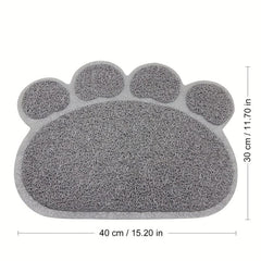 Cat Paw Non-Slip Litter Mat Waterproof Trapping Mat