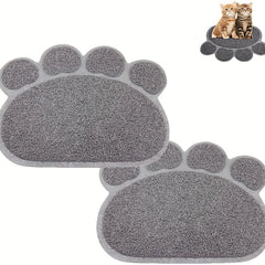 Cat Paw Non-Slip Litter Mat Waterproof Trapping Mat