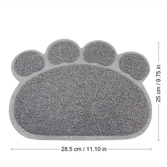 Cat Paw Non-Slip Litter Mat Waterproof Trapping Mat