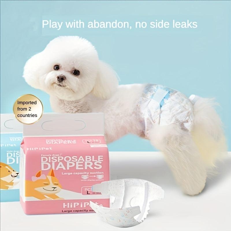 Leak Proof Dog Diapers Disposable Physiological Pants