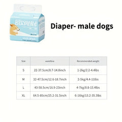 Leak Proof Dog Diapers Disposable Physiological Pants
