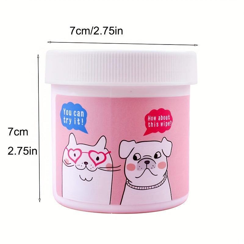 120pcs Pet Eye Wipes Dog Cat Eye Cleaning Tear Stain Remover Pads