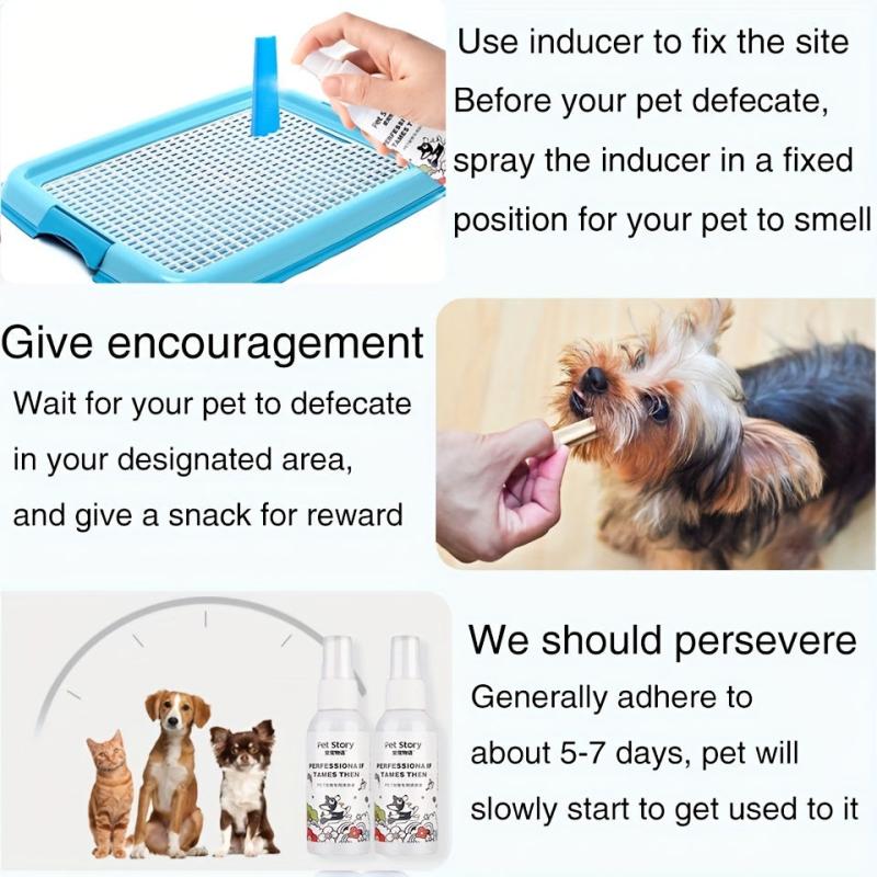 Dog Potty Toilet with Pee Post Dog Pee Pad Holder for Indoor Dogs
