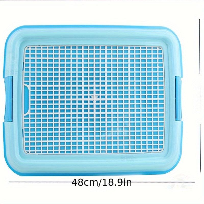 Dog Potty Toilet with Pee Post Dog Pee Pad Holder for Indoor Dogs