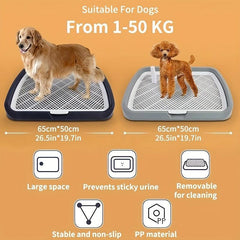 Dog Training Toilet Tray Puppy Pee Pad Holder Indoor