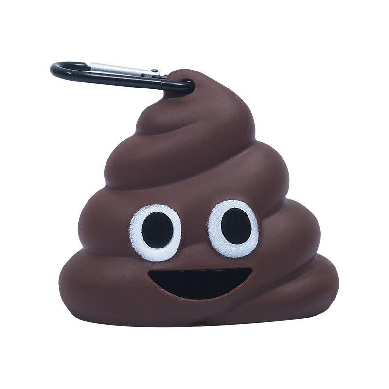 Portable Poop Shaped Waste Bag Holder Dispenser For Pets