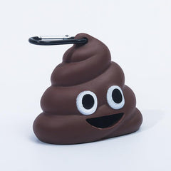 Portable Poop Shaped Waste Bag Holder Dispenser For Pets