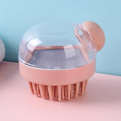 Silicone Dog Brush Pet Shampoo Brush Soft Bristle Dog Massage Bath Brush