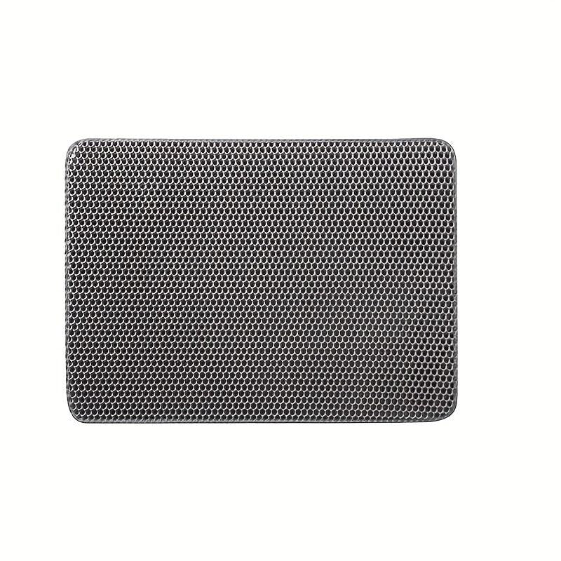 Double Layer Leak Proof Cat Litter Mat Easy Clean with Non Slip Backing