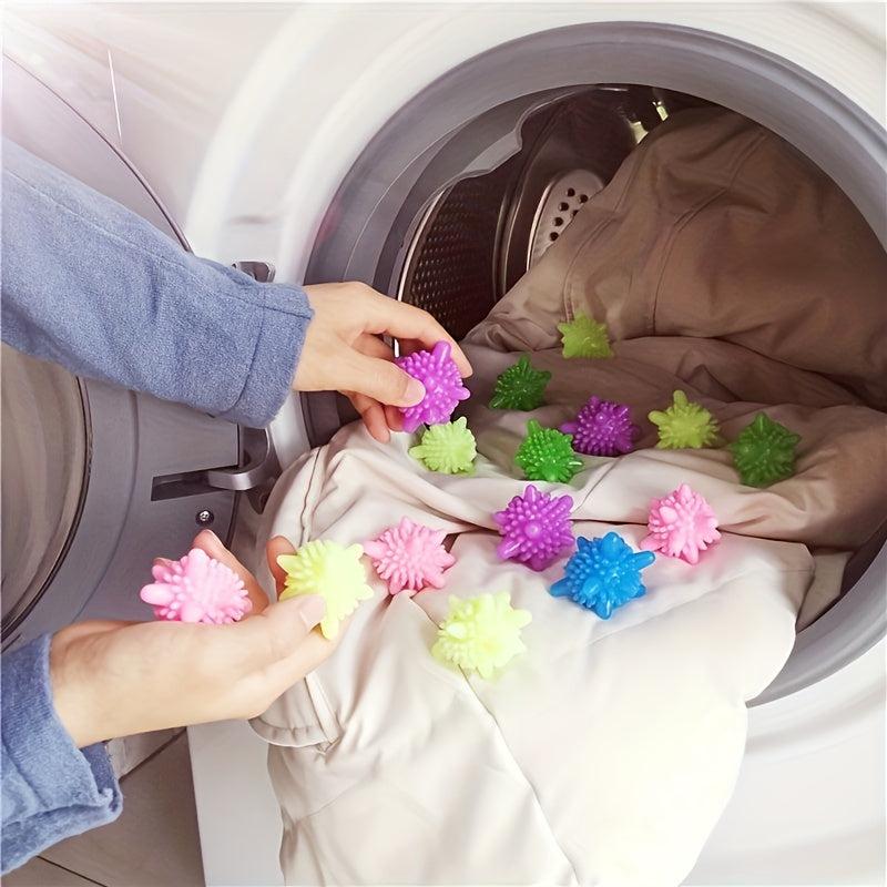 6pcs Reusable Laundry Cleaning Balls for Pet Hair Removal