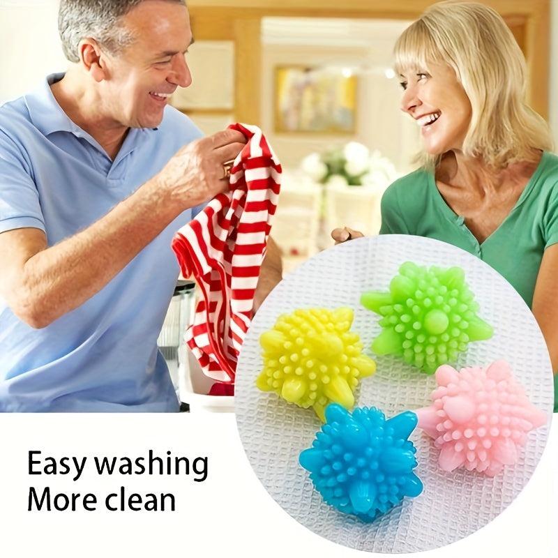 6pcs Reusable Laundry Cleaning Balls for Pet Hair Removal
