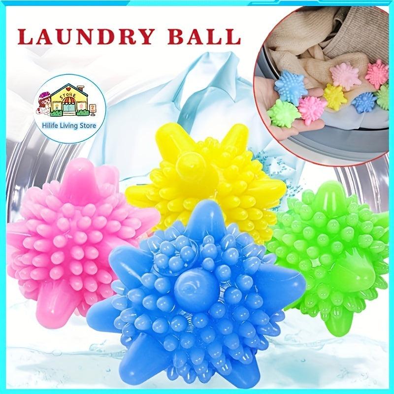 6pcs Reusable Laundry Cleaning Balls for Pet Hair Removal
