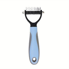 Pet Grooming Comb Double Sided Non-slip Handle