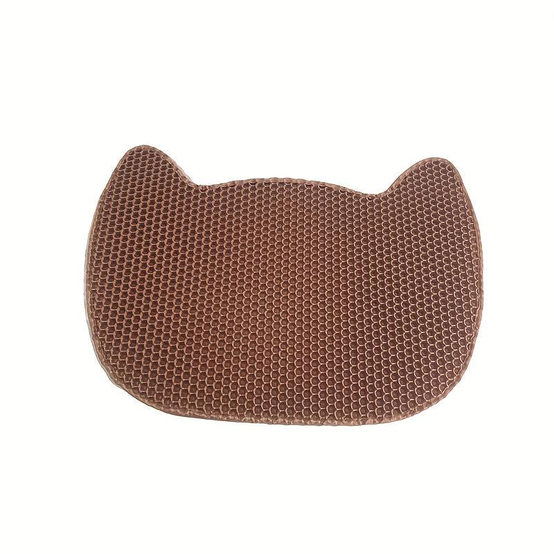 Cat Head Shaped Double Layer Waterproof Cat Litter Pad