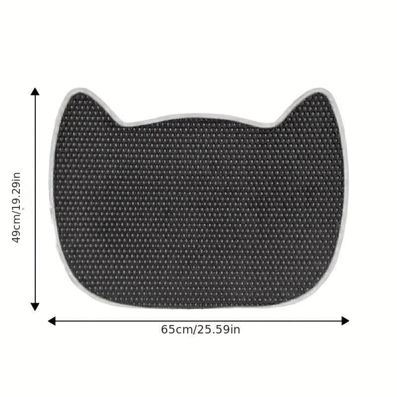 Cat Head Shaped Double Layer Waterproof Cat Litter Pad