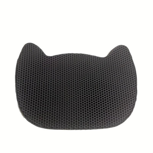 Cat Head Shaped Double Layer Waterproof Cat Litter Pad