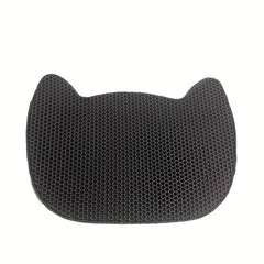 Cat Head Shaped Double Layer Waterproof Cat Litter Pad