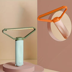 Dual-Sided Pet Grooming Tool & Fabric Shaver for Hair Removal