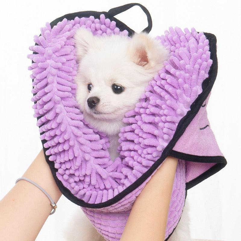 High Absorbent Pet Towel for Dogs & Cats Quick Dry Bath Towel
