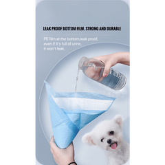 20pcs Dog Pee Pads Absorbent Training Odor Control Diaper Pads