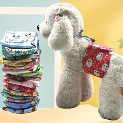 Waterproof Reusable Male Dog Diapers Belly Bands - Comfortable Fit