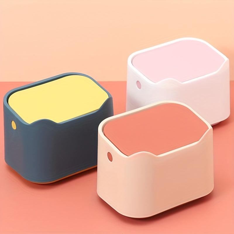 Rectangle Cat Trash Can With Lid Odor Sealing Cat Waste Bin