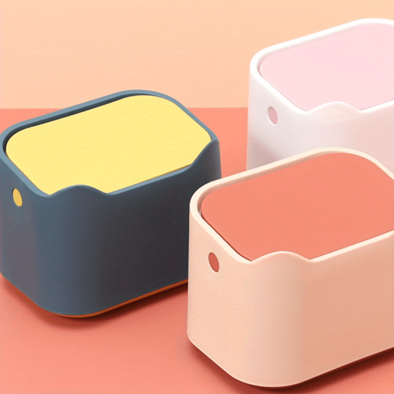 Rectangle Cat Trash Can With Lid Odor Sealing Cat Waste Bin