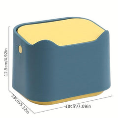 Rectangle Cat Trash Can With Lid Odor Sealing Cat Waste Bin