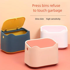 Rectangle Cat Trash Can With Lid Odor Sealing Cat Waste Bin