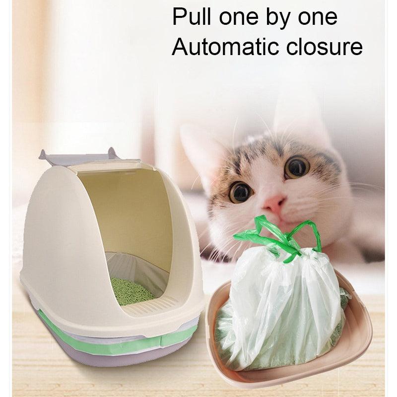 20pcs Cat Litter Filter Bag Disposable Cat Litter Pan Bag