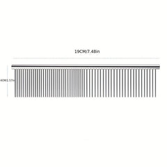 Stainless Steel Hair Removal Comb for Pet Grooming