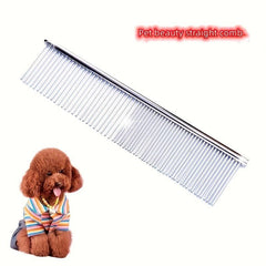 Stainless Steel Hair Removal Comb for Pet Grooming
