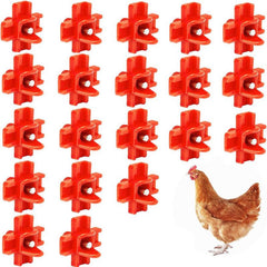 Automatic Poultry Feeder Chicken Water Fountain & Feeding Nozzle