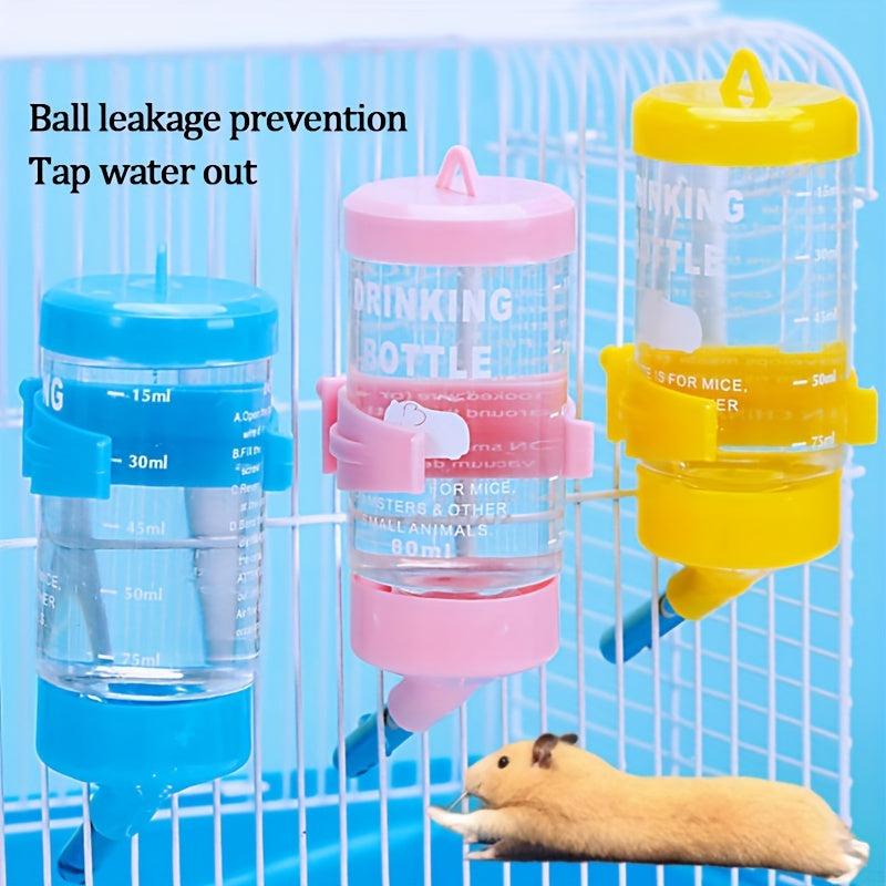 Hamster Water Bottle Rabbit Water Feeder Anti Leakage Drinking Fountain