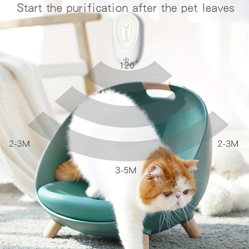 Smart Pet Air Purifier Cat Litter Deodorizer & Night Light