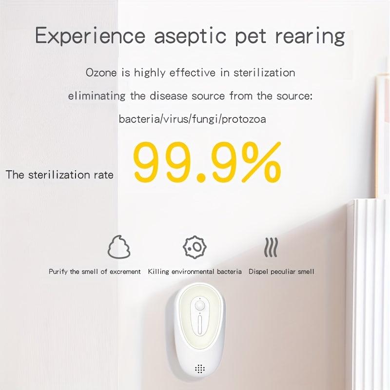 Smart Pet Air Purifier Cat Litter Deodorizer & Night Light