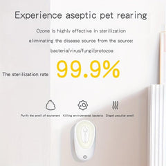 Smart Pet Air Purifier Cat Litter Deodorizer & Night Light