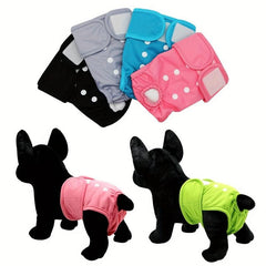 High Absorbency Reusable Female Dog Diapers Leak-proof Puppy Diapers