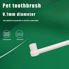Soft Pet Toothbrush Dogs Cats Effective Dental Care and Hygiene