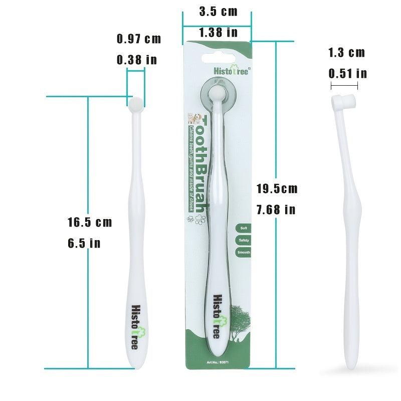 Soft Pet Toothbrush Dogs Cats Effective Dental Care and Hygiene