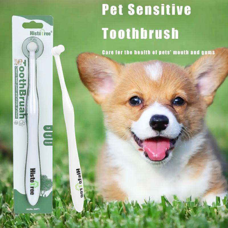 Soft Pet Toothbrush Dogs Cats Effective Dental Care and Hygiene