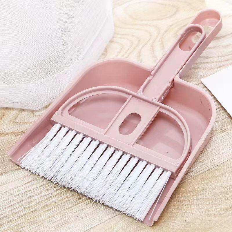 Pet Dustpan And Broom Set for Small Pets Cage Cleaning