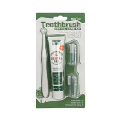 Beef Vanilla Flavor Pet Tooth Care Set Dog Toothpaste Dog Teeth Cleaning Brush