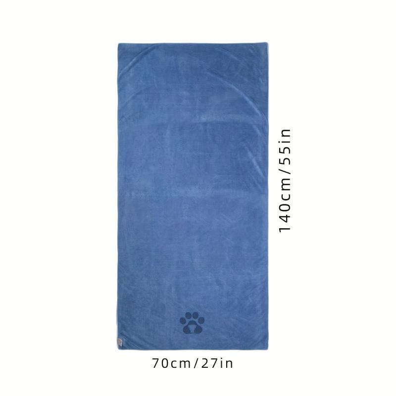 Dog Bath Towel Cat Grooming Towel Quick Dry Microfiber Bath Towel