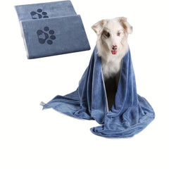 Dog Bath Towel Cat Grooming Towel Quick Dry Microfiber Bath Towel