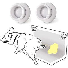 2 Pack Magnetic Potty Training Pad Holder for Dogs