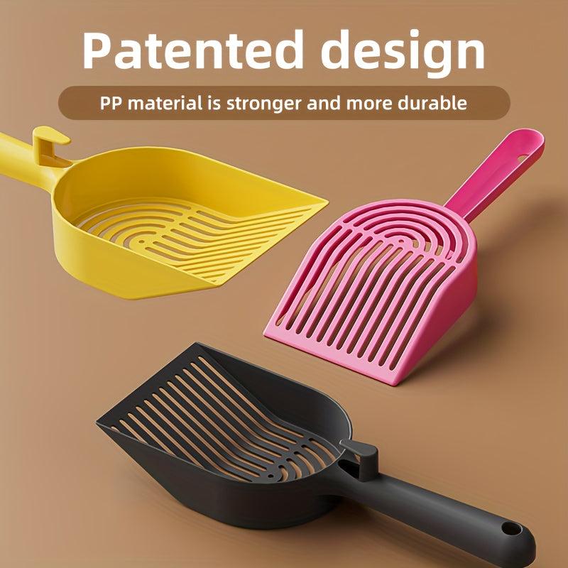 Cat Litter Scoop with Hanging Hook Deep Shovel Pet Cleaning