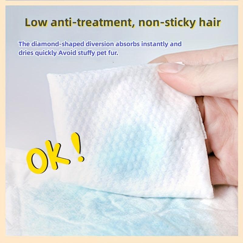 12pcs Disposable Pet Dog Diapers Highly Absorbent Leak Proof Sanitary Pants