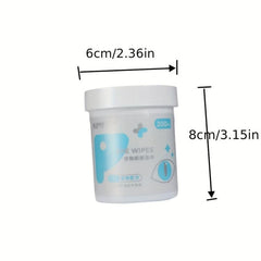 200pcs Disposable Pet Eye Cleaning Wipes Tear Stain Remover For Dogs Cats