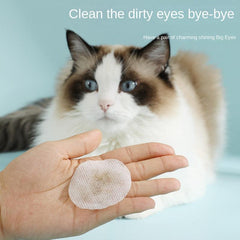 200pcs Disposable Pet Eye Cleaning Wipes Tear Stain Remover For Dogs Cats